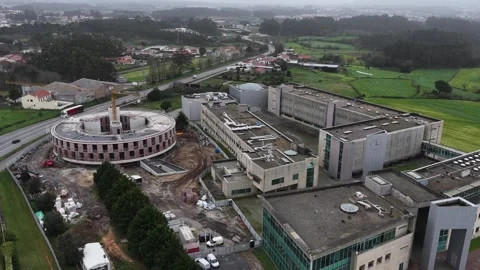 School campus under construction 스톡 동영상 332593734