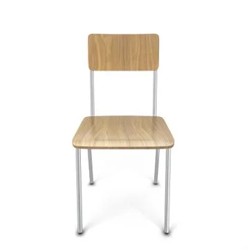School chair Stock Illustration
