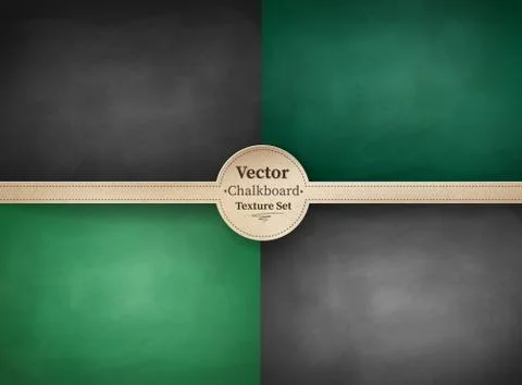 School chalkboard backgrounds Stock Illustration