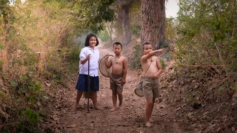 A school child Foto stock