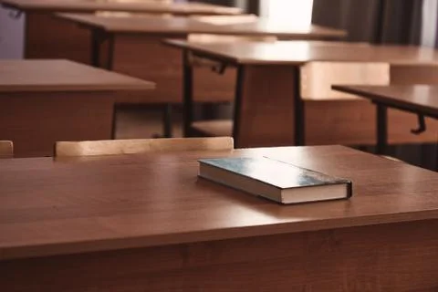 School classroom without young students Stock Photos
