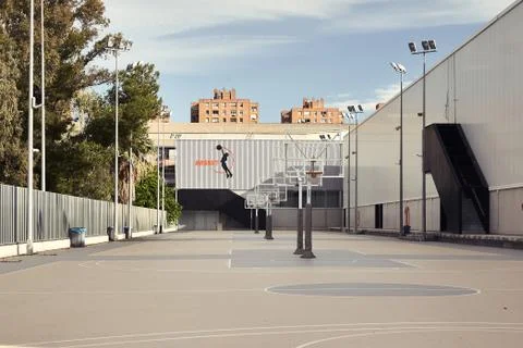 School closed down ahead of time due to massive infection of the corona virus Stock Photos