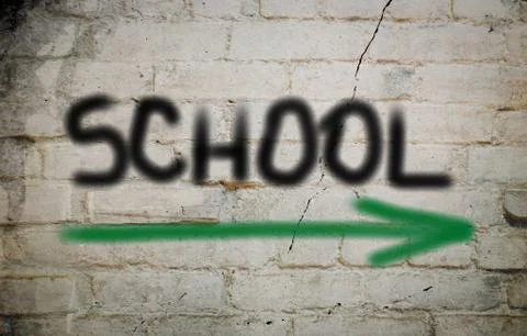 School concept Stock Illustration