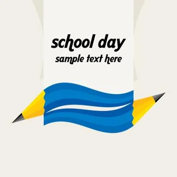 School concept Stock Illustration
