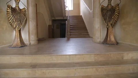 School corridor 4 Video stock 321662131