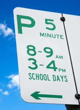 School day sign Stock Photos