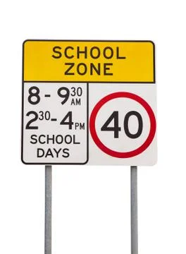 School day sign Stock Photos