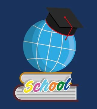 School design.  Education concept. Learning icon , vector Illustrazione stock