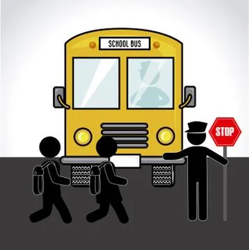 School  design over gray background vector illustration イラスト素材