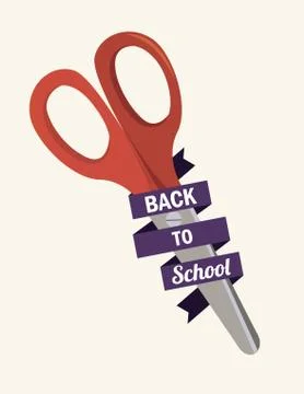 School design over  white background vector illustration Illustrazione stock