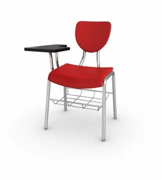 School desk Illustrazione stock