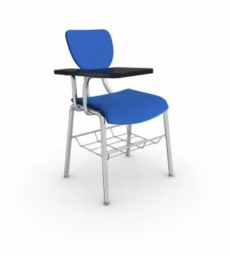 School desk Illustrazione stock