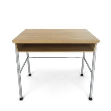 School desk Stock Illustration