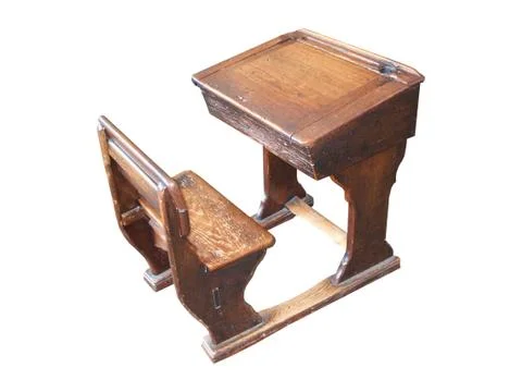 School Desk. Foto stock