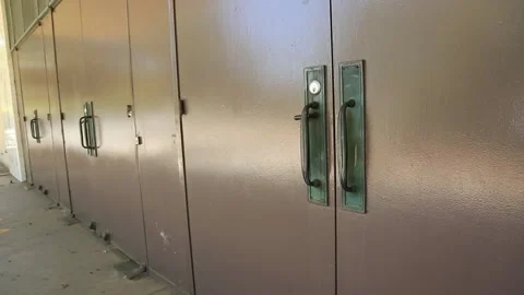 School Doors CU3 Stock-Footage 130833484
