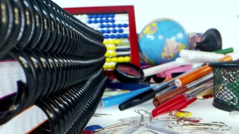 School Education Tools Concept 1 Stock Footage 144845335