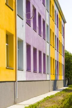 School, educational institution. Stock Photos