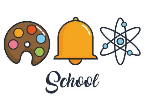 School elements design Stock Illustration