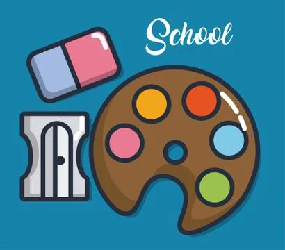 School elements design Stock Illustration