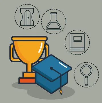 School elements design Stock Illustration