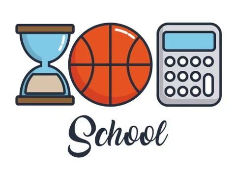 School elements design Stock Illustration