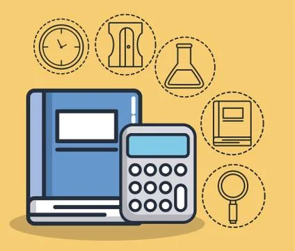 School elements design Stock Illustration