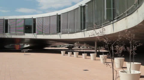 School of Engineering EPFL Rolex Building Lausanne 3 Vídeo Stock 22762460