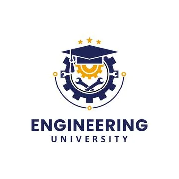 School Engineering Logo Stock Illustration