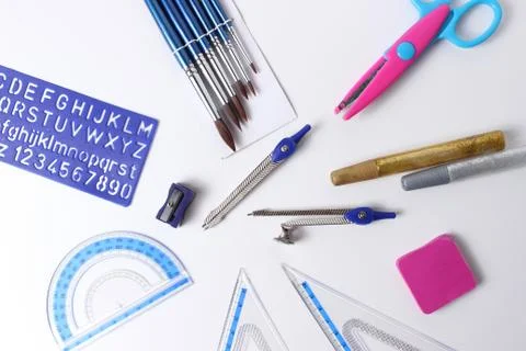 School equipment Stock Photos