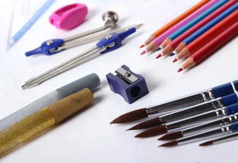School equipment Stock Photos