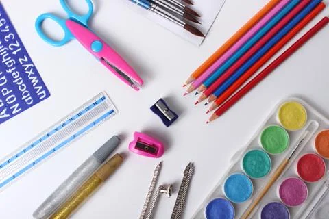 School equipment Stock Photos