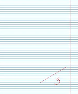 School exercise book Stock Illustration