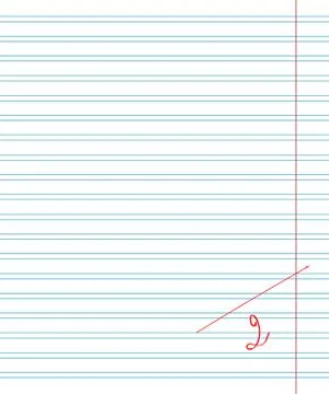 School exercise book Stock Illustration