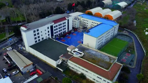 A school on the forest Stock Footage 314305996