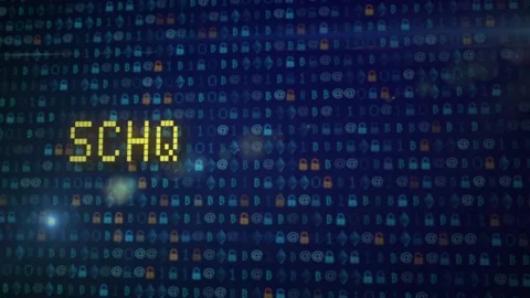 School of geniuses, titles on a digital background Stock Footage 102135648