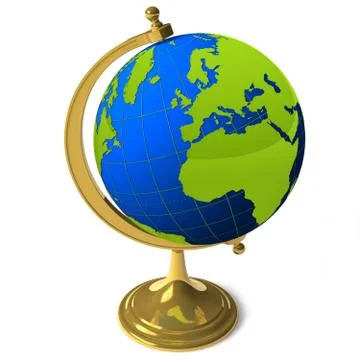 School globe Stock Illustration