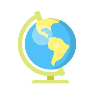 School globe Stock Illustration