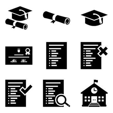 School Graduation 스톡 일러스트