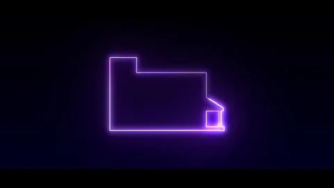 School in highlight and glow effect mp4 video Stock Illustration