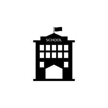 School icon. Element of building icon for mobile concept and web apps. Detailed Ilustración de archivo