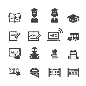 School icon Stock Illustration