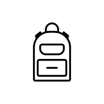 School icon set vector Stock Illustration