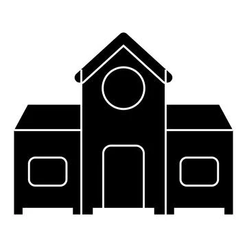 School icon vector Stock Illustration