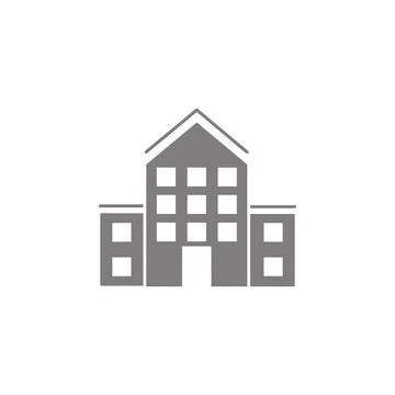 School Icon. Web Icon. Premium quality graphic design. Signs, outline symbols Illustrazione stock