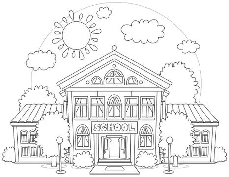School Stock Illustration