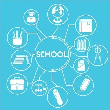 School Stock Illustration