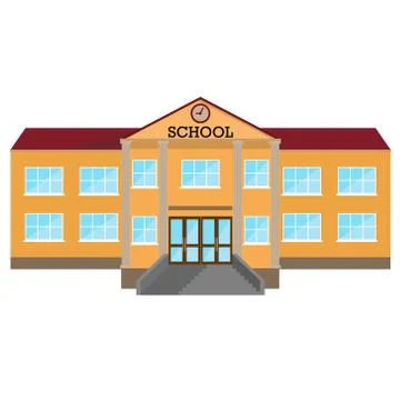 School. Stock Illustration