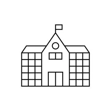 SCHOOL Stock Illustration