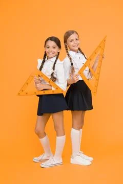 School knowledge. Explore world with math. Discover mathematics patterns Foto stock