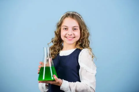 School laboratory. Learn patterns of nature. Education concept. School chemistry Stock Photos